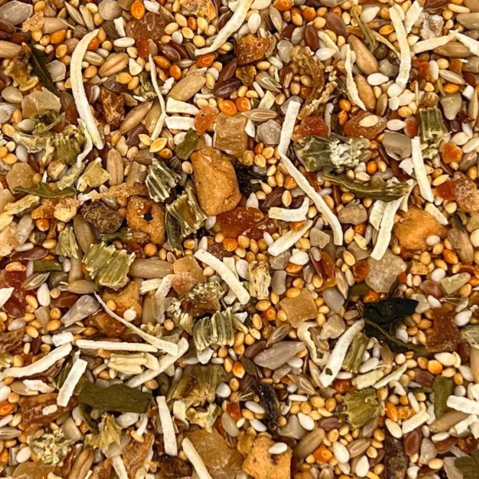 Higgins Sunburst Fruits & Veggies Small Treats For Birds 3 oz