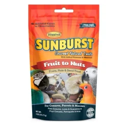 Higgins Sunburst Fruit To Nuts Treats For Birds 5 oz