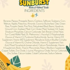 Higgins Sunburst Fruit To Nuts Treats For Birds 5 oz