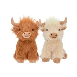 Highland Cow Toy for Dogs, Assorted Colors