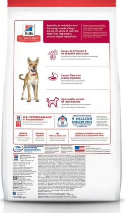 Hill's Science Diet Adult Dry Dog Food Chicken & Barley Recipe