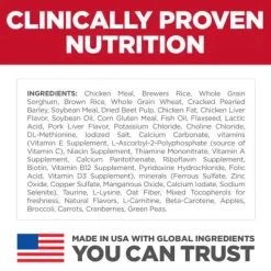 Hill's Science Diet Adult Healthy Mobility Small Bites Chicken Meal, Brown Rice & Barley Recipe Dry Dog Food