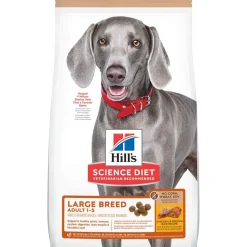 Hill's Science Diet Adult Large Breed No Corn, Wheat or Soy Dry Dog Food, Chicken, 30 lb Bag