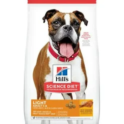 Hill's Science Diet Adult Light Dry Dog Food, Chicken Meal & Barley, 30 lb Bag