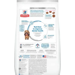 Hill's Science Diet Adult Oral Care Dry Dog Food, Chicken, Rice & Barley Recipe, 4 lb Bag