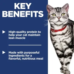 Hill's Science Diet Indoor Adult Salmon & Vegetables Stew Wet Food For Cats (2.8 oz x 24 pouches)