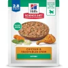 Hill's Science Diet Kitten Chicken & Vegetables Stew Wet Cat Food (2.8 oz x 24 pouches)