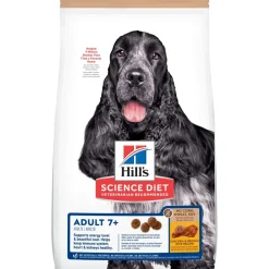 Hill's Science Diet Senior 7+ No Corn, Wheat or Soy Dry Dog Food, Chicken, 30 lb Bag