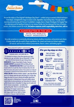 Himalayan Pet Supply Himalayan Dog Chew with Peanut Butter