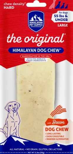 Himalayan Pet Supply Himalayan Dog Chew with Bacon for Dogs