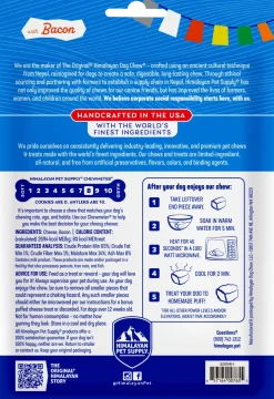 Himalayan Pet Supply Himalayan Dog Chew with Bacon for Dogs