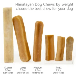 Himalayan Pet Supply Himalayan Dog Chew Original Yak Cheese Chew for Dogs