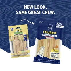 Himalayan Pet Supply yakyCHURRO with Chicken Dog Chews (4 ct)