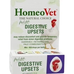 HomeoPet Avian Digestive Upsets For Poultry & Pet Birds (15 ml)
