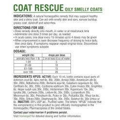HomeoPet Coat Rescue Only Smelly Coats for Small Animals, 15-ml