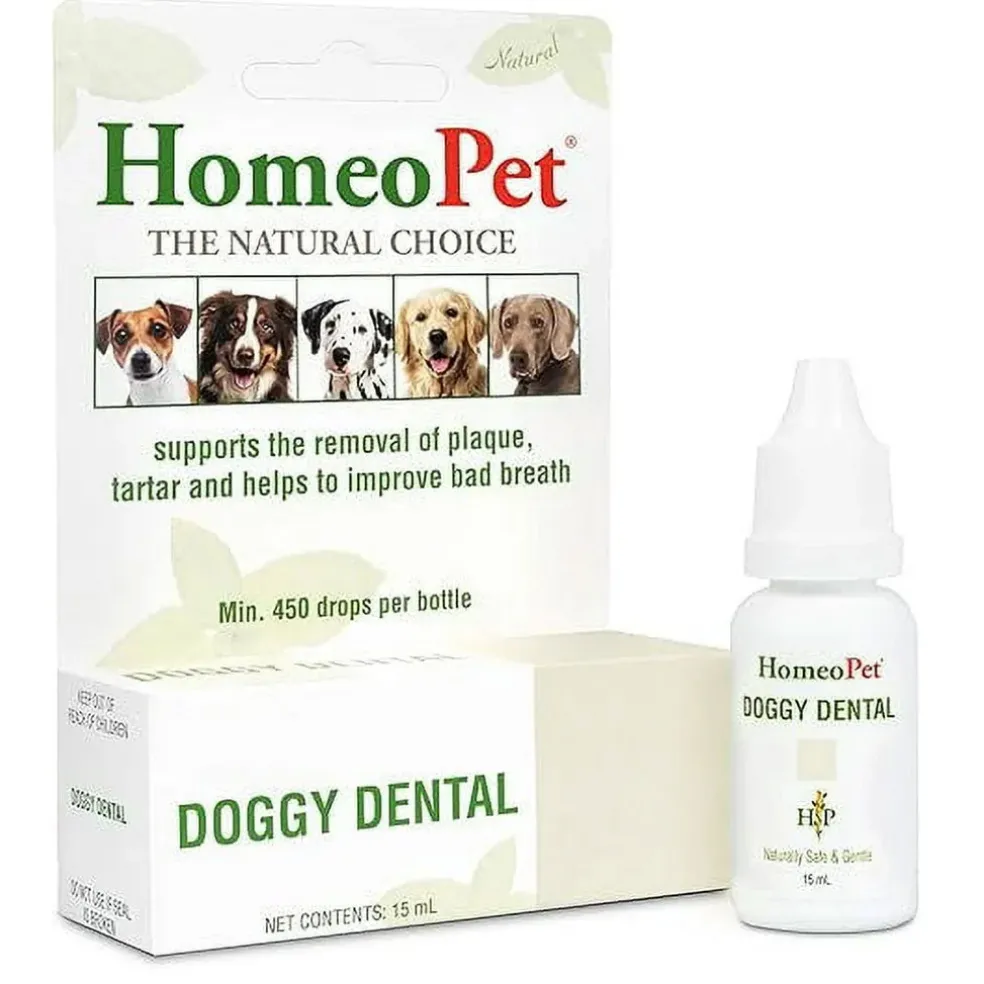 HomeoPet Doggy Dental, 15-ml