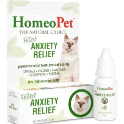 HomeoPet Feline Anxiety Relief For Cats (15 ml)