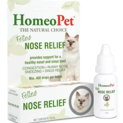 HomeoPet Feline Nose Relief For Cats (15 ml)