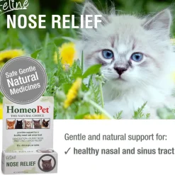HomeoPet Feline Nose Relief For Cats (15 ml)