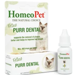 HomeoPet Feline Purr Dental for Cats (15 ml)