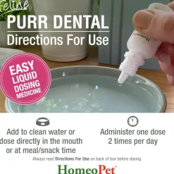 HomeoPet Feline Purr Dental for Cats (15 ml)