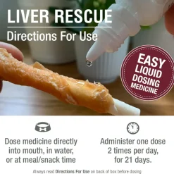 HomeoPet Liver Rescue For Pets (15 ml)