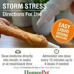 HomeoPet Storm Stress For Pets (15 ml)