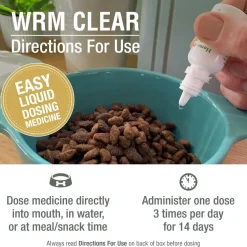 HomeoPet WRM Clear for Pets, 15 ml
