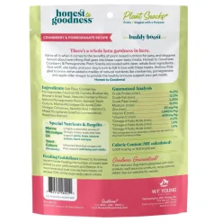 Honest To Goodness Buddy Boost Cranberry & Pomegranate Immune Support Treats For Dogs (8 oz)