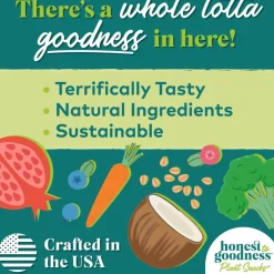 Honest To Goodness Golden Years Blueberry & Carrot Senior Care Treats For Dogs (8 oz)