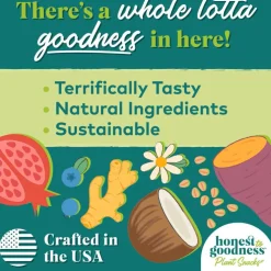 Honest To Goodness Good Vibes Chamomile & Ginger Recipe Comforting Treats For Dogs (8 oz)