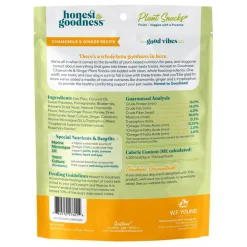 Honest To Goodness Good Vibes Chamomile & Ginger Recipe Comforting Treats For Dogs (8 oz)