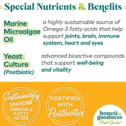 Honest To Goodness Good Vibes Chamomile & Ginger Recipe Comforting Treats For Dogs (8 oz)