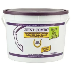 Horse Health Products Joint Combo Hoof & Coat 3-in-1 Apple Flavor Pellets Horse Supplement