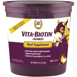 Horse Health Products Vita-Biotin Cumbles Hoof Supplement for Horses (3 lb)