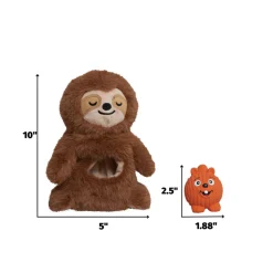 HuggleHounds HuggleSnuffles Snuggle & Zoom Dog Enrichment Toy