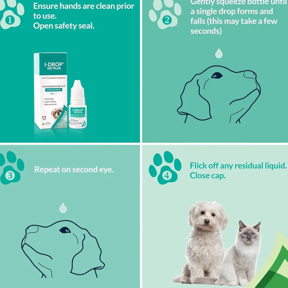 I-Drop Vet Plus for Pets, 10-ml