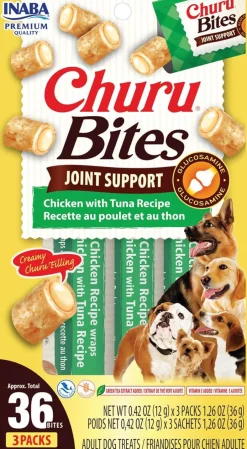 Inaba Churu Bites Joint Support Dog Treats (3 packs)