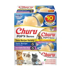 Inaba Churu Pop'n Serve Variety Pack Lickable Cat Treats