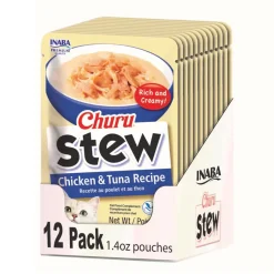 Inaba Churu Stew for Cats (1.4 oz x 12 puches)