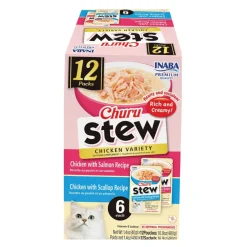 Inaba Churu Stew for Cats (1.4 oz x 12 puches)