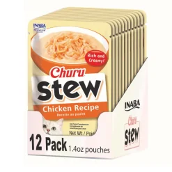 Inaba Churu Stew for Cats (1.4 oz x 12 puches)
