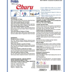 Inaba Churu Tuna Variety Pack Grain-Free Lickable Treat for Cats