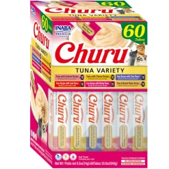 Inaba Churu Tuna Variety Pack Grain-Free Lickable Treat for Cats