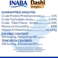 Inaba Dashi Delights Chicken with Tuna & Salmon Recipe in Broth Cat Food, 2.5-oz