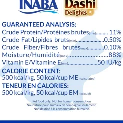 Inaba Dashi Delights Seafood Variety Pack in Broth Cat Food, 2.5-oz, pack of 12