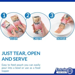 Inaba Twin Packs Tuna & Chicken Recipe in Tuna Broth Grain-Free Cat Food, 1.23-oz