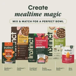 Instinct Raw Boost Mixers Multivitamin Freeze Dried Meal Topper for Adult Dogs