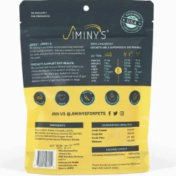 Jiminy's Cricket Peanut Butter & Blueberry Dog Biscuits (5 oz)