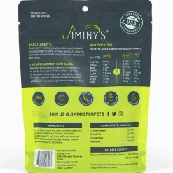 Jiminy's Cricket Sweet Potato & Peas Chewy Training Treats For Dogs (6 oz)